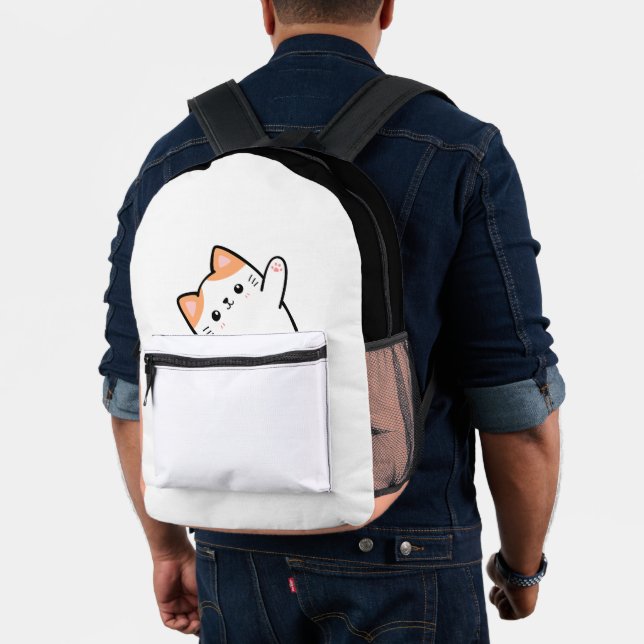 Sac À Dos Imprimé Chat mignon drôle (Insitu (Modèle))