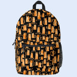 Sac À Dos Imprimé Chat orange amusant<br><div class="desc">Mignonne motif de chat orange ou gingembre. Art original de Nic Squirrell.</div>