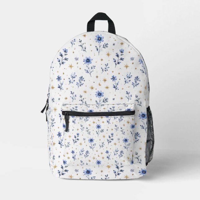 Sac À Dos Imprimé Chic 250th Independence Day Dainty Floral Backpack (Recto)