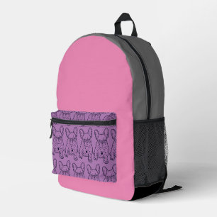 Sac À Dos Imprimé Chiot mignon Bouledogue Français