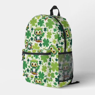 Sac À Dos Imprimé Chouette bébé mignonne St Patrick dessin animé