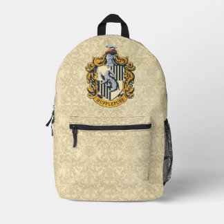 Sac À Dos Imprimé Cimier de Hufflepuff