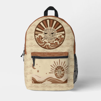 Sac À Dos Imprimé Citation Café Dans Ma Main Vous Dans Ma Tête