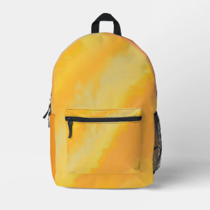 Sac À Dos Imprimé Citrus Sunny Orange Aquarelle