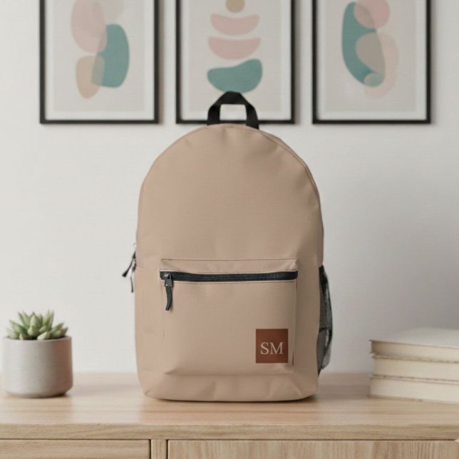 Sac À Dos Imprimé Classy Minimalist Sand Custom Backpack - Simple  (Créateur téléchargé)