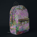 Sac À Dos Imprimé Claude Monet - Le jardin de l'artiste à Giverny<br><div class="desc">Jardin de l'artiste à Giverny / Le Jardin de l'artiste a Giverny - Claude Monet,  1900</div>