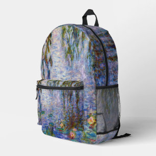 Sac À Dos Imprimé Claude Monet - Nymphéas