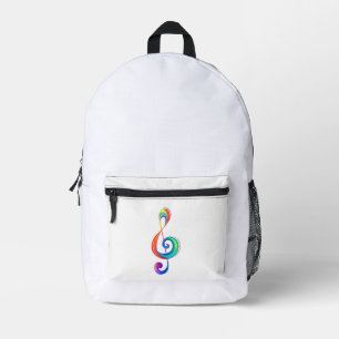 Sac À Dos Imprimé Clé arc-en-ciel