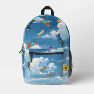 Sac À Dos Imprimé Cloud Skate Club