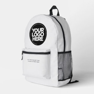 Sac À Dos Imprimé Cloud White Logo d'entreprise personnalisé et te