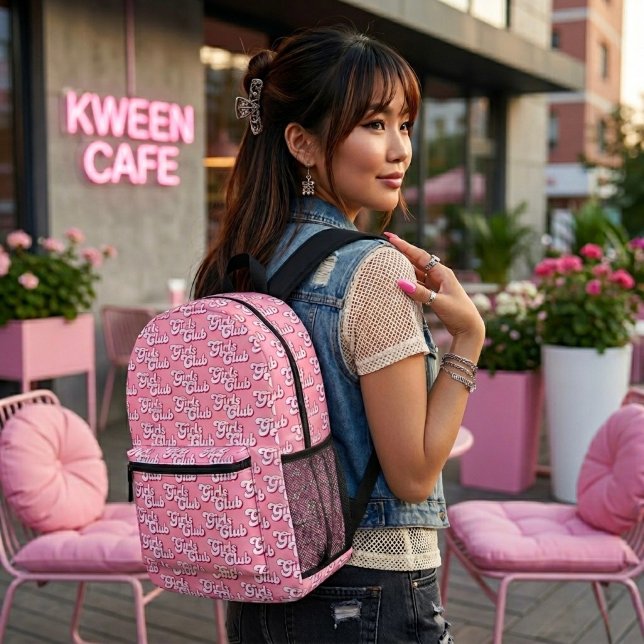 Sac À Dos Imprimé Club des Filles (Créateur téléchargé)
