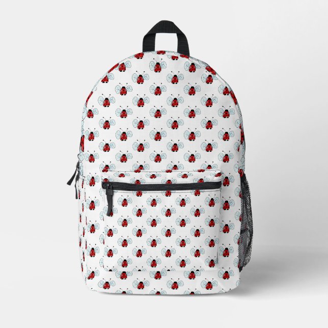 Sac À Dos Imprimé Coccinelle (Recto)