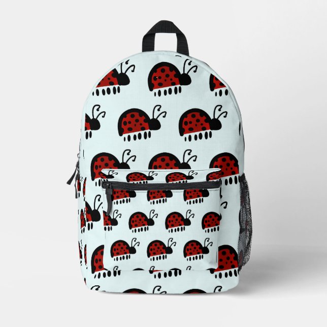 Sac À Dos Imprimé Coccinelle (Recto)