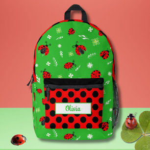 Sac À Dos Imprimé Coccinelles Mignonnes Personnalisées