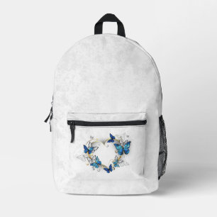 Sac À Dos Imprimé Coeur bijoux avec papillons Morpho