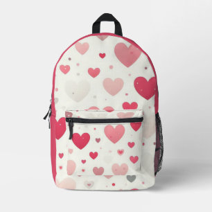 Sac À Dos Imprimé Coeur coloré de la Saint Valentin