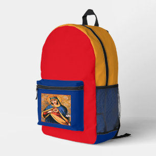 Sac À Dos Imprimé Coeur immaculé de Marie