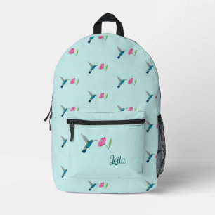 Sac À Dos Imprimé Colibri personnalisé