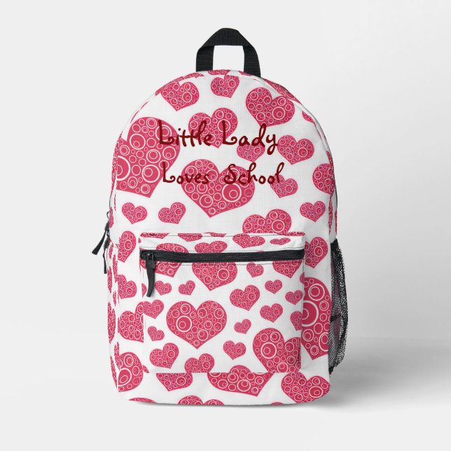 Sac À Dos Imprimé Collection d'expression pour enfants - Filles (Recto)