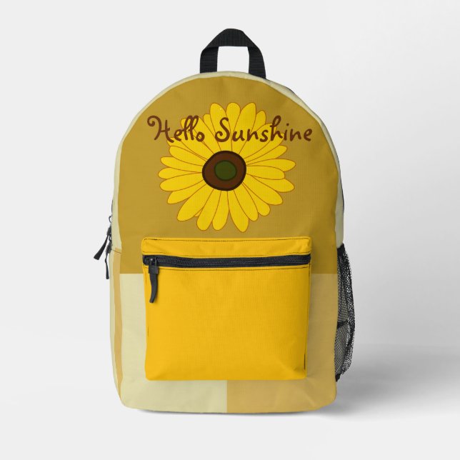 Sac À Dos Imprimé Collection d'expressions pour enfants - Filles (Recto)