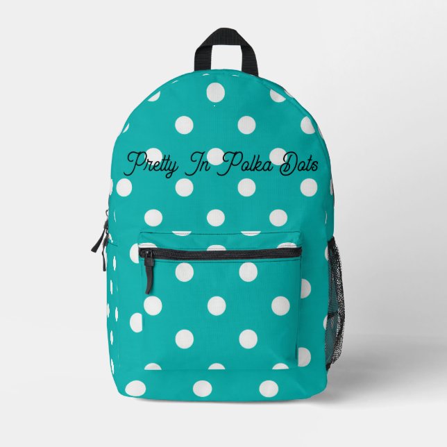 Sac À Dos Imprimé Collection Jolis à pois - Dames (Recto)