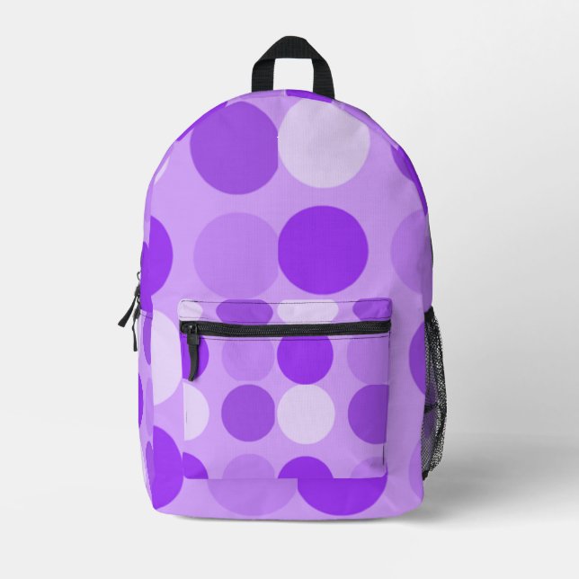 Sac À Dos Imprimé Collection Jolis à pois - Dames (Recto)