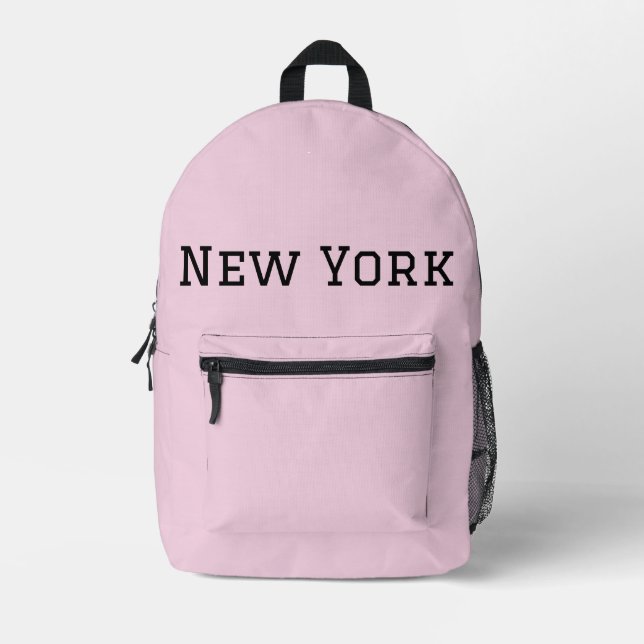 Sac À Dos Imprimé Collection Ligne Sport -  (Recto)