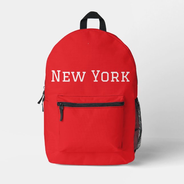 Sac À Dos Imprimé Collection Ligne Sport -  (Recto)