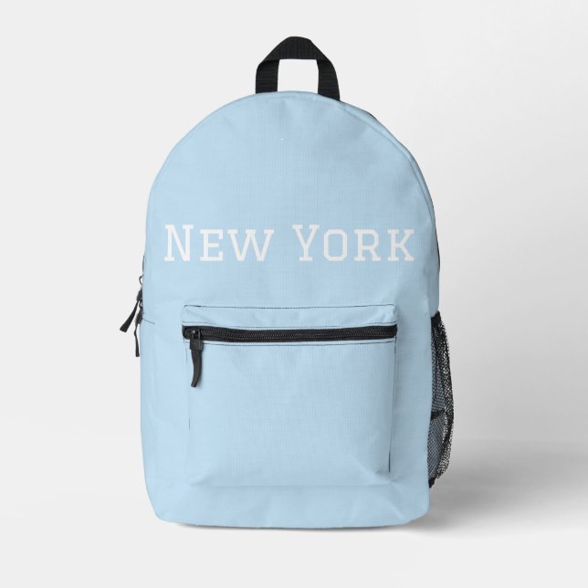 Sac À Dos Imprimé Collection Ligne Sport -  (Recto)