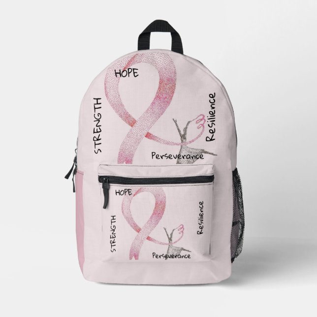 Sac À Dos Imprimé Collection Princesse Rose : Femmes (Recto)