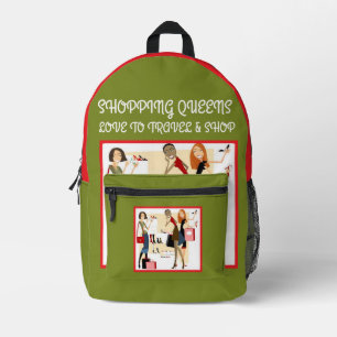 Sac À Dos Imprimé Collection Shopping Queen - Dames