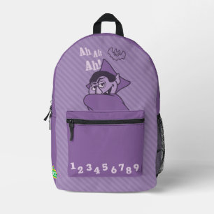 Sac À Dos Imprimé Comte von Count - Ah Ah Ah Ah !