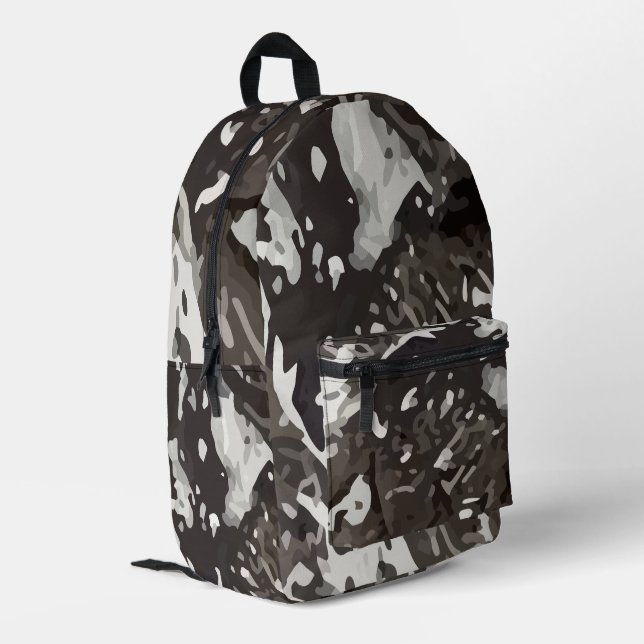 Sac À Dos Imprimé Conception de camouflage militaire (Coin arrière gauche)