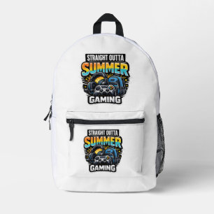 Sac À Dos Imprimé Conception de rentrée scolaire pour les gamers