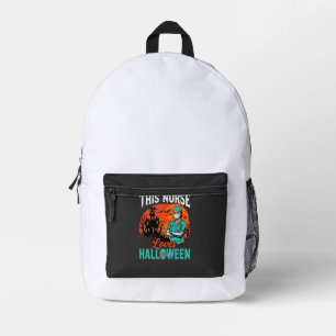 Sac À Dos Imprimé Conception de soins infirmiers Halloween épouvanta