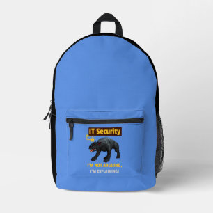Sac À Dos Imprimé Conception d'humour technologique expliquant la sé