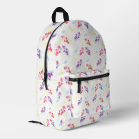 Conception florale pourpre