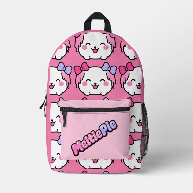 Sac À Dos Imprimé Conception Mignonne Pastel Kawaii Meltie Pie  (Recto)
