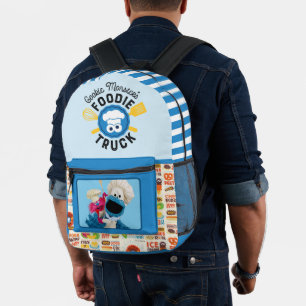 Sac À Dos Imprimé Cookie Monster's Foodie Truck Friends