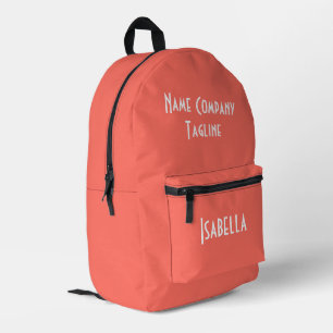 Sac À Dos Imprimé Corail vivant simple et moderne
