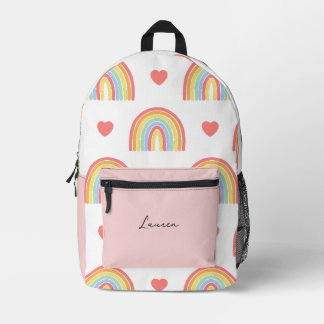 Sac À Dos Imprimé Couleur colorée Arc-en-ciel enfants