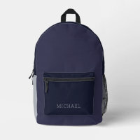 Couleur moderne violet foncé Bloc de couleur Nom p
