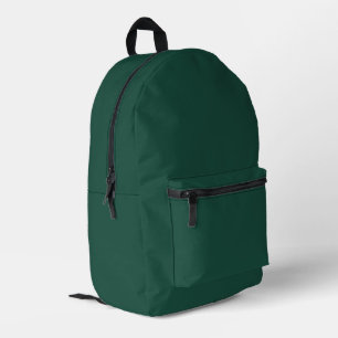 Sac À Dos Imprimé Couleur solide verte Brunswick