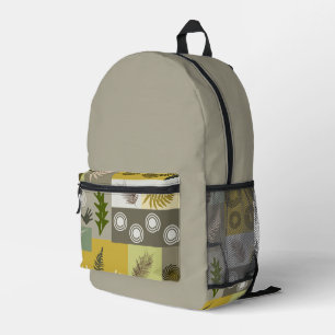 Sac À Dos Imprimé Couleur Terre