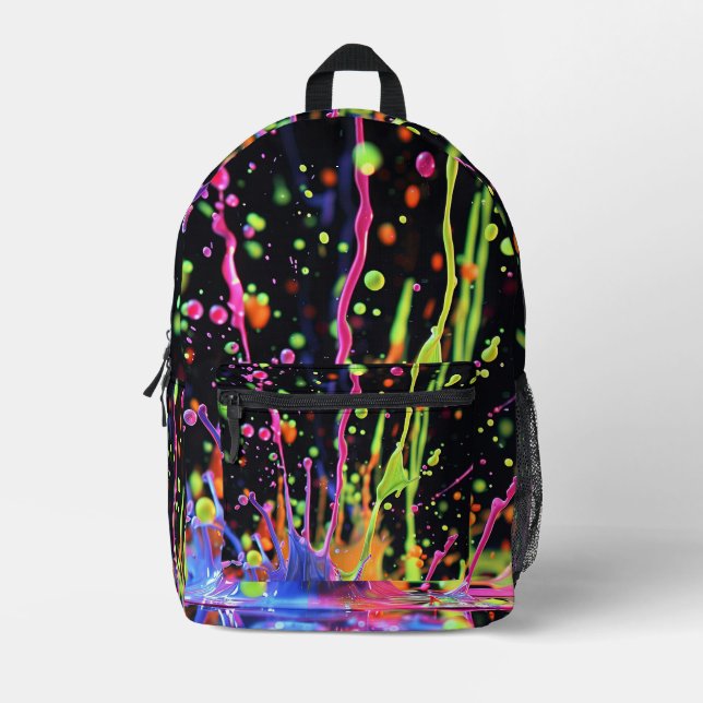 Sac À Dos Imprimé Couleurs cool (Recto)