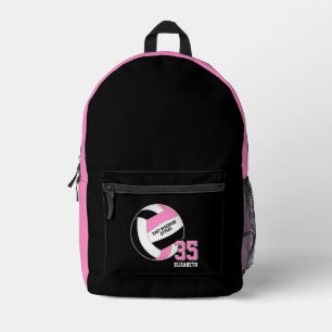 Sac À Dos Imprimé couleurs de l'équipe de volley-ball adolescentes f