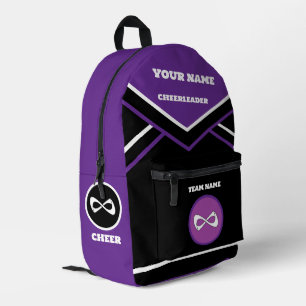 Sac À Dos Imprimé COULEURS pom-pom girl BACKPACK PURPLE