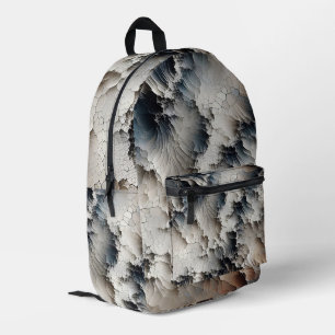 Sac À Dos Imprimé Crackle texturé Abstrait contemporain