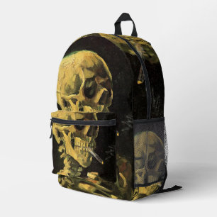 Sac À Dos Imprimé Crâne avec cigarette allumée par Vincent van Gogh