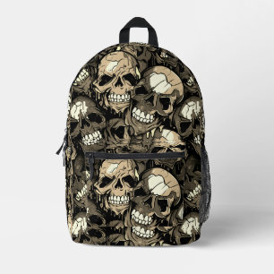 Sac À Dos Imprimé Crâne chaotique coloré